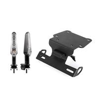 Moto Porta-Matrícula para Tenere 700 para El Mundo para Raid 2019-2026 Guardabarros Limpio Trasero Eliminador LED Soporte Matrícula(A with Blinker)