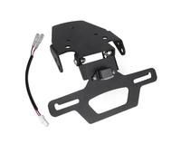 Moto Porta-Matrícula para Tiger para Sport 660 2025 Soporte Placa Matrícula Motocicleta Guardabarros Limpio Trasero Ajustable Eliminador LED(Type A)