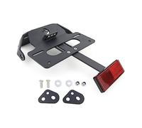 Moto Porta-Matrícula para Triumph para Scrambler 1200 XE/XC 2019-2024 Soporte De Marco Placa Matrícula Motocicleta(with Tail Reflector)