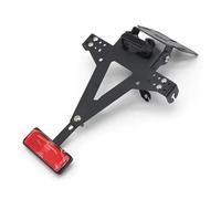 Moto Portamatrícula Soporte Marco Placa Matrícula Ángulo Ajustable Motocicleta para YZF R1 R3 R6 R15 R25 para Fz6 para Mt-07 para MT 07