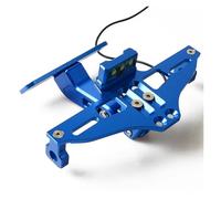 Moto Portamatrícula Soporte para Licencia De Motocicleta, Marco Placa Registro Trasero, Amortiguador para Moto 125 para Voge Sr4, MAX(Azul)
