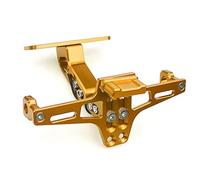 Moto Portamatriculas Compatible Con Yamaha Para XMAX Para XJ6 Para XJR1300 Soporte De Matrícula Para Motocicleta Soporte De Matrícula Trasera Universal Ajustable