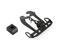 Moto Portamatrículas Eliminador Guardabarros para para MT-09/SP FZ-09 2017-2020 Soporte De Matrícula De Motocicleta Luz LED Eliminador De Guardabarros Trasero para MT09 FZ09 para MT 09(Chain Slider)