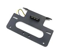 Moto Portamatriculas para Suzuki para GSXR 600 750 para GSX-R600 para GSX-R750 para K6 para K8 2006-2010 Kit Eliminación Guardabarros Trasero Y Soporte Matrícula Soporte Placa Motocicleta