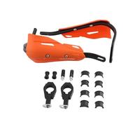 Moto Protección Manos para CRF para Kawasaki para KLX Dirt Bike Universal Motocicleta 22 28mm Manillar Guardamanos Protección Manos(Orange)