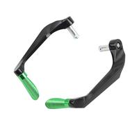 Moto Protección Manos para Kawasaki Protector Universal Palancas Embrague Freno Motocicleta Protección Anticaídas Guardamanos(Green)