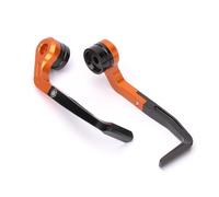 Moto Protección Manos para Speed para Triple para 765 para 1200Rs Protectores Manillar 7/8 "Protector Palanca Freno Universal Aluminio Universal(Orange)