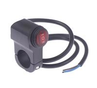 Moto puesta en marcha Interruptor 22 Mm 7/8 Pulg Interruptor Faro Delantero Para Manillar Motocicleta Aleación Aluminio Tres Posiciones Resistente Al Agua 12V Faros Antiniebla Piezas Motocicleta