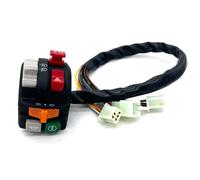 Moto puesta en marcha Interruptor 22mm 7/8" 1 Interruptor Manillar Para Motocicleta Botón Bocina Intermitentes Faros Arranque Eléctrico Apagado Control Piezas