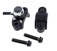 Moto puesta en marcha Interruptor 22mm 7/8" Botón Interruptor Faro Motocicleta Bocina Montaje En Manillar Luz Estroboscópica Arranque Interruptor Acción Momentánea Aleación Aluminio
