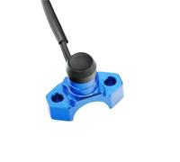 Moto puesta en marcha Interruptor 22mm 7/8" Interruptores De Faros Delanteros De Motocicleta Interruptor De Aluminio CNC Botón De Retorno Manual Montaje En Manillar Accesorios Para Motocicleta