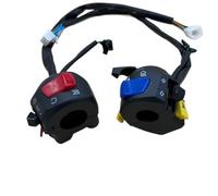 Moto puesta en marcha Interruptor 22mm 7/8" Interruptores Universales Para Manillar Motocicleta Bocina Estrangulador Intermitentes Faros Arranque Eléctrico Botón Controlador Del Manillar Motocicleta