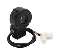 Moto puesta en marcha Interruptor 22mm Interruptor 3 En 1 Intermitentes Motocicleta Bocina Encendido/apagado Bicicleta Eléctrica Bicicleta Calle ATV Quad Piezas Manillar Interruptores Accesorios
