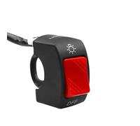 Moto puesta en marcha Interruptor 22mm Interruptor Control La Luz Señal Del Faro Motocicleta Botón Encendido Apagado Montaje En Manillar Interruptores Modificados Accesorios Motocicleta 2 O 1 Unidad