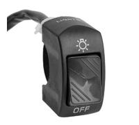 Moto puesta en marcha Interruptor 22mm Interruptor De Parada De Emergencia Universal Para Manillar De Motocicleta Botón De Modificación Para Motocicletas Vehículos Todo Terreno Accesorios Motocicleta