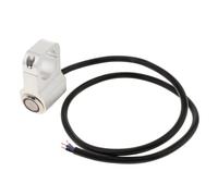 Moto puesta en marcha Interruptor 25mm Interruptor De Luz Antiniebla Para Manillar De Motocicleta De Acero Inoxidable Con Luz Accesorios Para Motocicletas(Yellow)