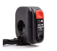 Moto puesta en marcha Interruptor 7/8" 22mm Botón Bocina Para Motocicleta Intermitentes Luz Antiniebla Eléctrica Luz Advertencia Arranque Parada Interruptores Control Del Manillar La Motocicleta ATV