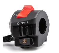 Moto puesta en marcha Interruptor 7/8"22mm Interruptores De Motocicleta Bocina Intermitentes Faros Antiniebla Arranque Manillar Controlador Piezas De Motocicleta(Right Switch)
