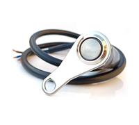 Moto puesta en marcha Interruptor 7 Mm/0,28 Pulg Bocina Motocicleta Interruptor Arranque Apagado Motor Manillar Botón Reinicio Automático Aleación De Aluminio CNC Resistente Al Agua