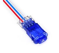 Moto puesta en marcha Interruptor Longitud 10cm 3,94 Pulgadas Interruptor Luces Emergencia Para Motocicleta Doble Intermitente Señal Emergencia Con Bloqueo De 3 Cables Piezas Motocicleta