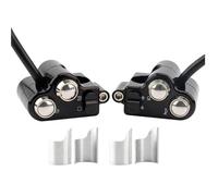 Moto puesta en marcha Interruptor Para Sportster XL Para Softail Para Dyna 7/8 Pulgadas 22 Mm Interruptor Control Manillar La Motocicleta Bocina Intermitente Arranque Parada Sin Arnés