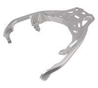 Moto Rear Rack Luggage para C400X C400GT SR4MAX350 Soporte De Caja Placa Carga Motocicleta Portaequipajes Trasero(Plata)