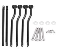 Moto Rear Rack Luggage para Kawasaki Color Negro para Barras Lateral para Portaequipajes Alforjas De Motocicleta Soporte Universal