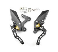 Moto Reposapiés Estriberas para Z400 NI&NJA400 2017-2024 Estribos Traseros Pedal Elevado Reposapiés Ajustables Palanca de Cambio Kit Freno Motocicleta