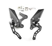 Moto Reposapiés Estriberas para Z400 NI&NJA400 2017-2024 Estribos Traseros Pedal Elevado Reposapiés Ajustables Palanca de Cambio Kit Freno Motocicleta