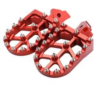 Moto Reposapiés Para Z50R XR50R XR70R XR80R XR100R CRF80F CRF100F 2004-2013 Estriberas De Motocicleta(Red)