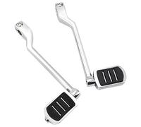 Moto Reposapiés Pedales Para Harley 1986-2017 FL Para Softail 1988-2025 Para Carretera Para Deslizamiento Para Calle 2 Uds Palancas Cambio Punta Talón Engranaje Moto(Style F)