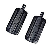 Moto Reposapiés Pedales Para Harley Para Road Para King Para Sportster 1200 Iron 883 Motocicleta 1 1/4 "reposapiés De Carretera Protector Motor Estriberas Montaje(Only Black pedals)
