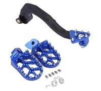 Moto Reposapiés Pedales Para YZ250F Para WR250F Para YZ250FX Para Motocicleta Cross Estriberas CNC Palanca Cambios Palancas Freno Pedal(Set 4)
