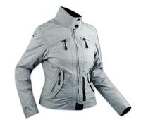 Moto Scooter chaqueta Mujeres impermeable interno extraíble CE protectores