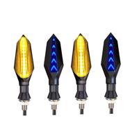 Moto Señal Giro Luces Luces De Señal Giro para Motocicleta, Luz Intermitente, 12 V, 10 Mm, Indicadoras Destello Flujo Secuencial