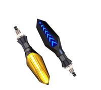 Moto Señal Giro Luces Luces De Señal Giro para Motocicleta, Luz Intermitente, 12 V, 10 Mm, Indicadoras Destello Flujo Secuencial
