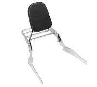 Moto Sissy Bar Respaldo Sissy Bar Desmontable Para Motocicleta Para Suzuki Volusia VL400 VL800 2001-2011 Con Almohadillas Para Portaequipajes Respaldo Trasero Pasajero