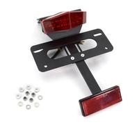 Moto Soporte Matrícula Kit Eliminador Guardabarros Limpio Trasero Soporte Matrícula para KLX150 para KLX 125 para D-Tracker 2010-2022