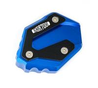 Moto Soporte Placa Pie Cabra Extensión De Pata De Cabra para Motocicleta para Yamaha XSR700 XSR900 (2015-2025) con Base Antideslizante(Titanio 1)