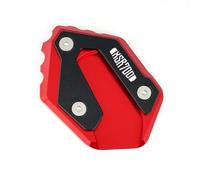 Moto Soporte Placa Pie Cabra Extensión De Pata De Cabra para Motocicleta para Yamaha XSR700 XSR900 (2015-2025) con Base Antideslizante(Rojo 2)