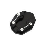 Moto Soporte Placa Pie Cabra Extensor De Pata De Cabra para Motocicleta para Yamaha NMAX155 NMAX 125 2020-2025.(Negro)
