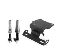 Moto Soportes De Matrículas para Tenere 700 para World para Raid para XTZ700 para Rally T7 2019-2025 Eliminador De Guardabarros Trasero Motocicleta Luz LED Portamatriculas Moto(Type A with Blinker)