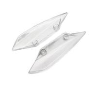 Moto Spoiler Alerón Delantero Carenado Winglets para Motocicleta S1000RR 2015 2016 2017 2018 Plástico ABS Izquierda Derecha(Clear)