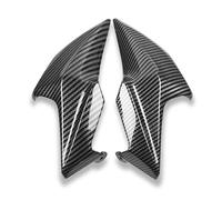 Moto Spoiler Cubierta Lateral para Faro Delantero Inferior Motocicleta Carenado Pico para Kawasaki para Z 900 2020-2024(D-Carbon Look)