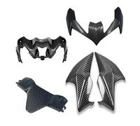 Moto Spoiler para Kawasaki para Z 900 2020-2023 para Z-900 Faro Delantero De Motocicleta Cubierta Lateral Panel Carenado Pico Capó(Carbon Look-1Set)