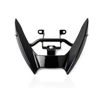 Moto Spoiler Soporte Faro Delantero Motocicleta Soporte Montaje Carenado Superior para MT09 MT-09 FZ09 FZ-09 14-2016 FZ MT 09(Negro)