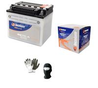 MOTO SPORT MONDO Compatible con Yamaha XC Beluga (3TE) 4T 125 1990 a 1995 BATERIA TECNIUM YB7C-A BATERIAS 12V 8AH 8 AMPERIOS 12 VOLTIOS PREPARADAS para Uso ESPECIFICO Moto Scooter 130X90X114MM