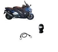 MOTO SPORT MONDO Cubre Piernas para Yamaha T-Max 530 2017, Impermeable, UV Protection, Ajuste específico del vehículo, Scooter