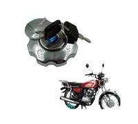 Moto TapóN DepóSito Gasolina Para Ho&n&da CG125 CG 125 AA92 - Juego De Cerradura Tapa Tanque Combustible Repuestos Aluminio Para Gasolina