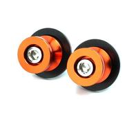 Moto Tornillos de Basculante Deslizadores Spools para Soporte para Zontes ZT310X 310T 310V ZT310R 310R G1 125 ZT125 ZT125U Accesorios para Motocicletas-No Logo Orange